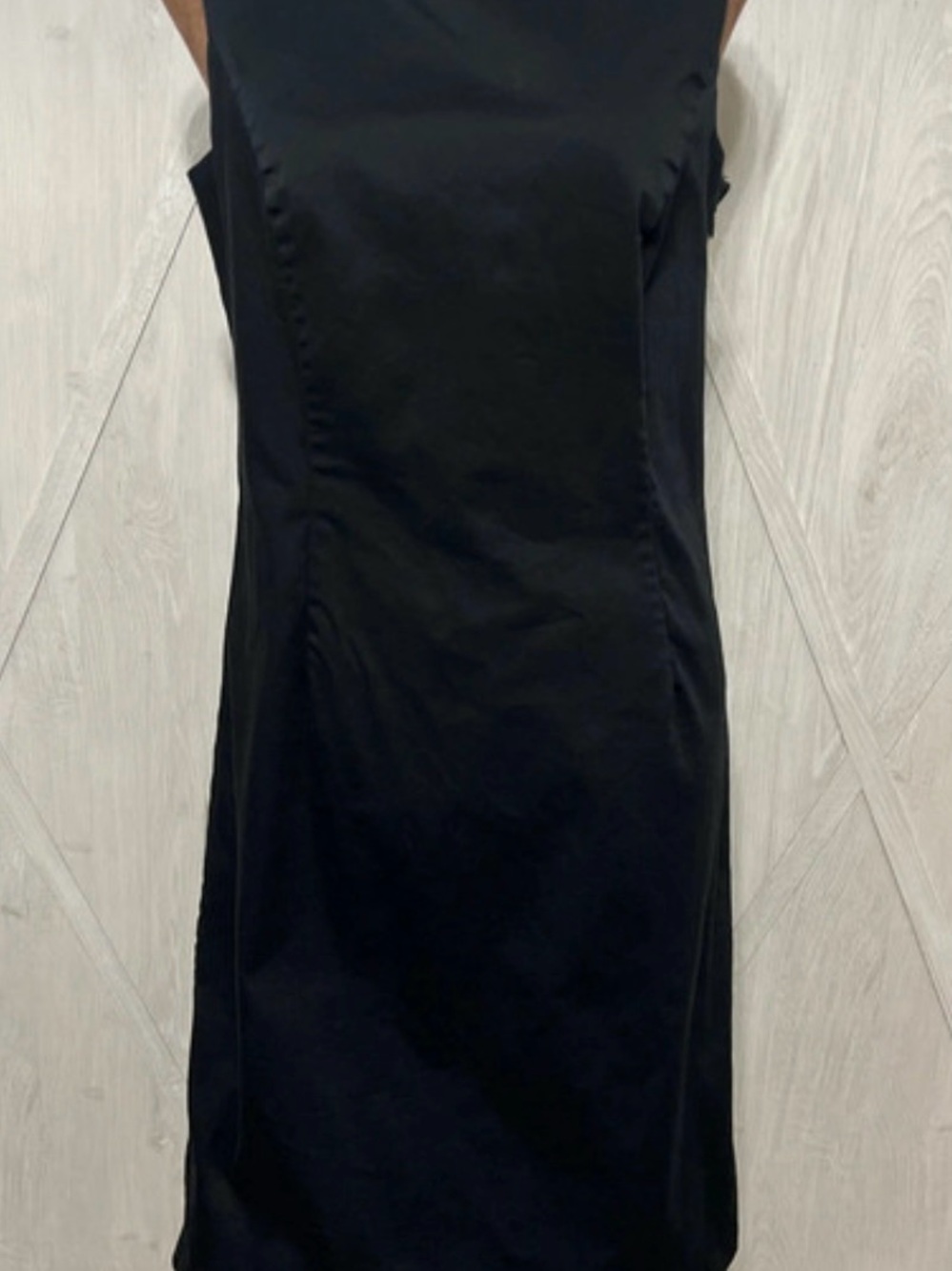 Sangria Classic Little Black Dress 🖤 Sleeveless LBD Sheath - Size 8